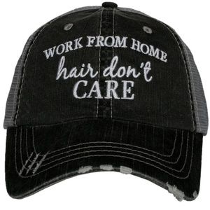 NWT Work From Home Hair Don’t Care Hat